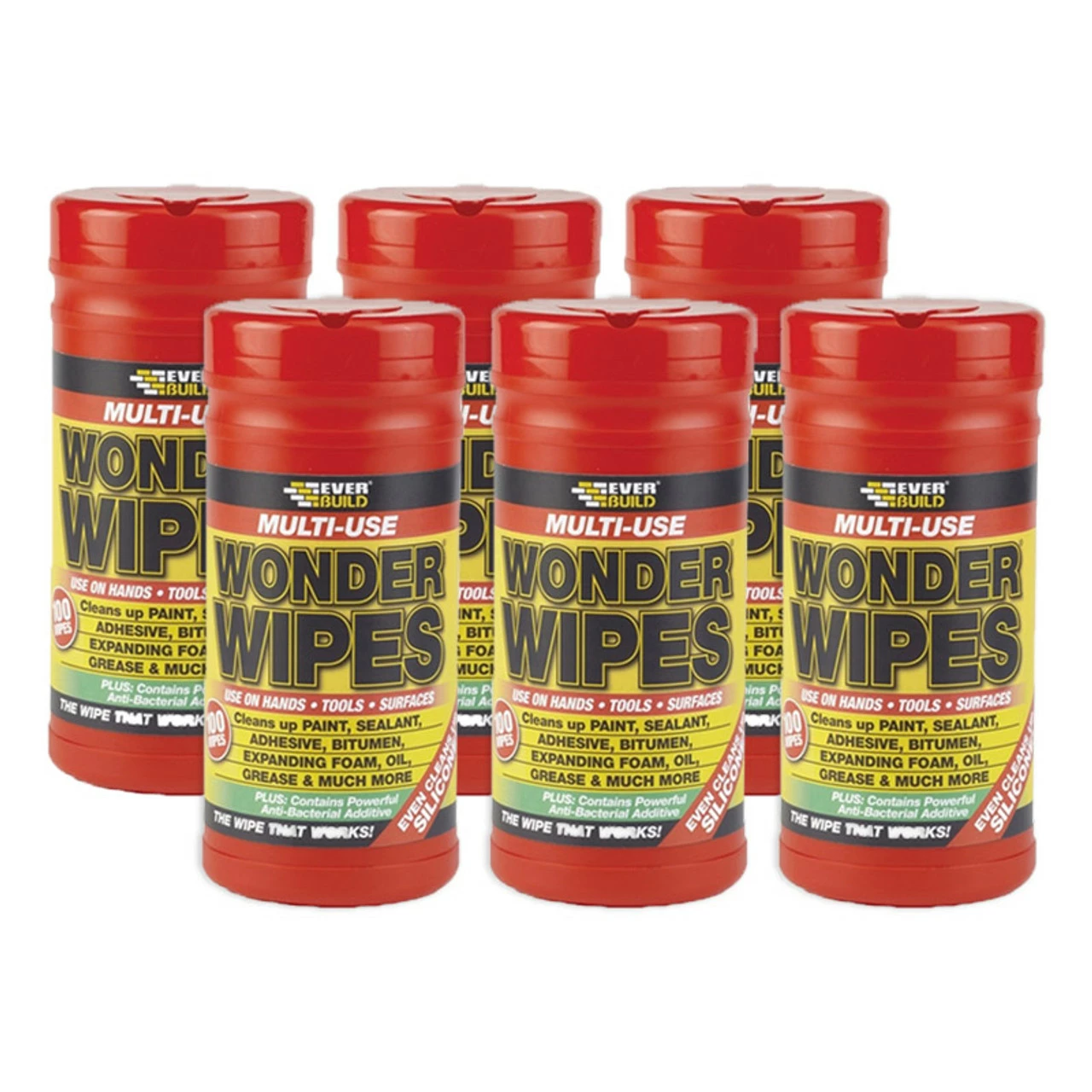 Promo ✔️ Everbuild Wonder Wipes Trade 6 Tubs Of 100 ⭐ 1 Promo ✔️ Everbuild Wonder Wipes Trade 6 Tubs Of 100 ⭐