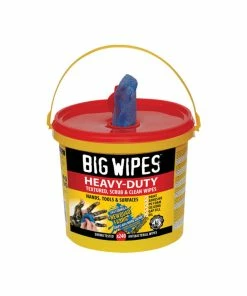 Promo ❤️ Big Wipes BGW2427 4x4 Heavy-Duty Cleaning Wipes (Bucket Of 240) 😍