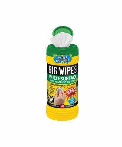 Outlet 🔔 Big Wipes BGW2440 4x4 Multi-Surface Cleaning Wipes (Tub 80) 👍