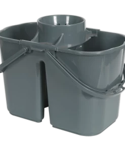 Best deal 🧨 Sealey BM07 Mop Bucket 15L - 2 Compartment 🌟