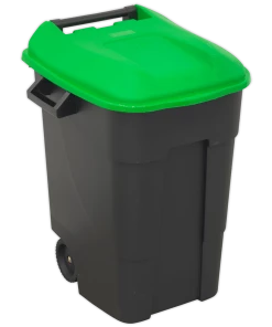 Best Pirce 😉 Sealey BM100G Refuse/Wheelie Bin 100L - Green ✔️