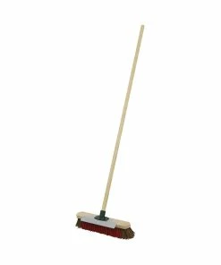 Buy ✨ Sealey BM16SC Heavy-Duty Broom With Scraper 16"(405mm) Stiff/Hard Bristle 🔔