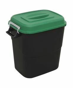 Promo 😉 Sealey BM75G Refuse/Storage Bin 75L - Green 😉