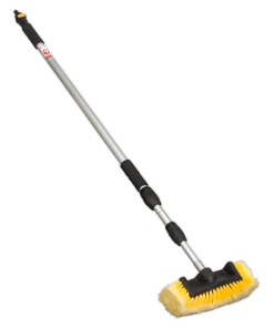 Wholesale 🧨 Sealey CC953 Five-Sided Flo-Thru Brush With 3m Telescopic Handle 👍