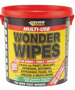Best Pirce 🔔 Everbuild Giant Wonder Wipes Tub Of 300 👍