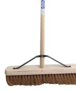 Promo 👍 Faithfull Broom Soft Coco 450mm (18in) + Handle & Stay 😉