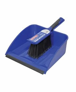 Best deal ✨ Faithfull FAIBRDUSTLRG Large Plastic Dustpan & Brush Set 🛒