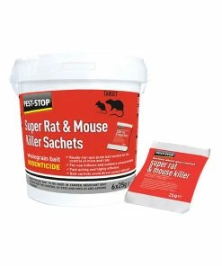 Best reviews of 🔔 Pest-Stop (Pelsis Group) PRCPSSA05 Super Rat & Mouse Killer Sachets 🥰