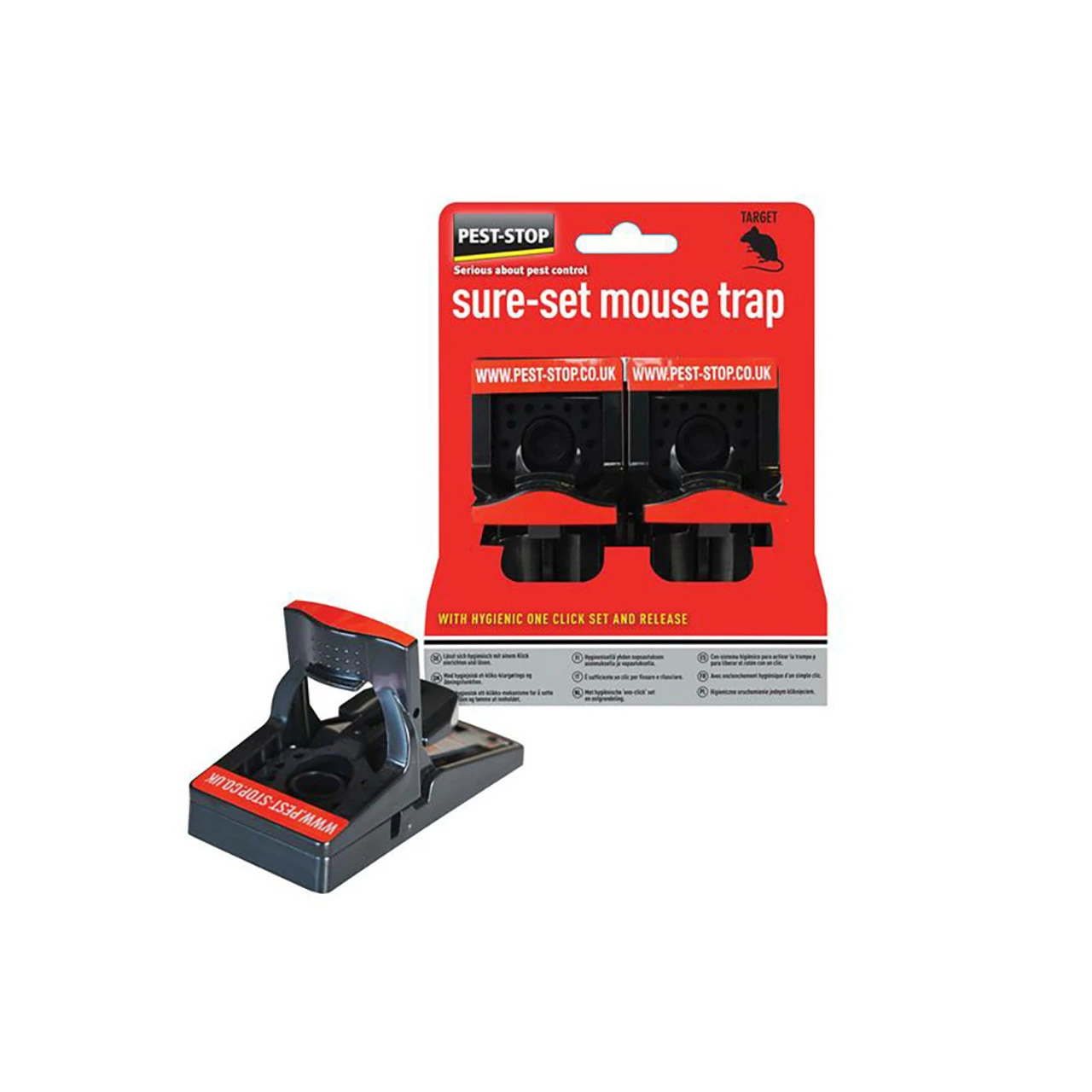 New ✔️ Pest-Stop (Pelsis Group) PRCPSSPT Sure-Set Mouse Trap (Twin Pack) ❤️ 1 New ✔️ Pest-Stop (Pelsis Group) PRCPSSPT Sure-Set Mouse Trap (Twin Pack) ❤️
