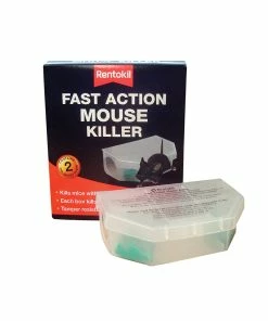 Budget 😀 RentoKilrock RKLPSF135 Fast Action Mouse Killer (Twin Pack) 😍